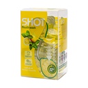 كبسولات غسول الفم بنكهة الليمون والنعناع من شوت – 20 قطعة 15 مل SHOT MOUTH WASH 20 CAP LEMON AND MINT 15 ML